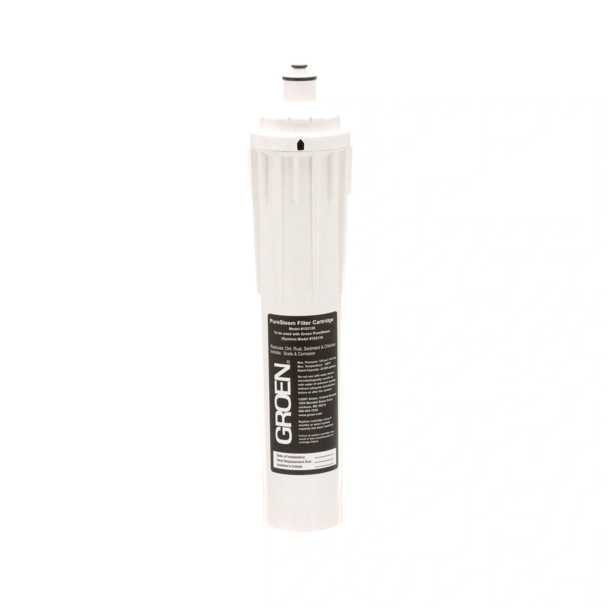 153120 Groen - PureSteam Replacement Cartridge alternate view 1 153120 Groen - PureSteam Replacement Cartridge alternate view 1